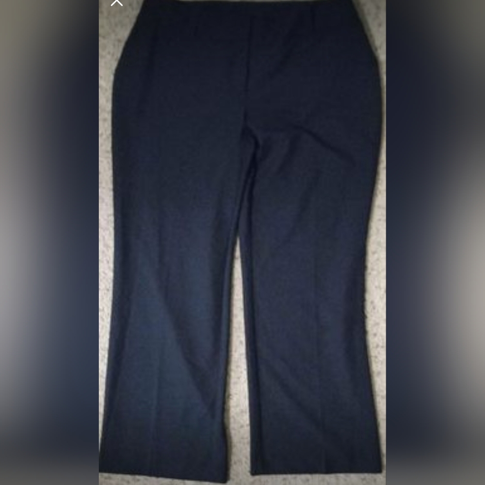 NWOT Womens Sz 16 Lot of 3 Pants, 2 VERY Nice Wide Leg Slacks, 1 Pr Relaxed Fit - Picture 3 of 9